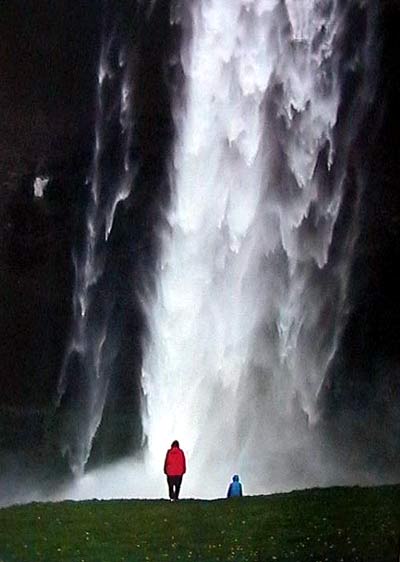 O.T. Wasserfall in Island