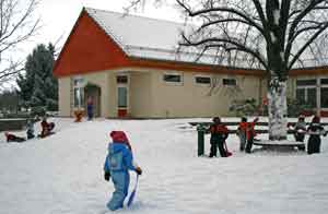 Kindergarten WIlsdruff im Winter