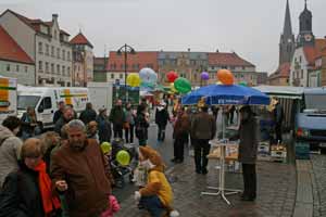 Der diesjährige Wilsdruffer bauernmarkt, veranstaltet vom Verband der Direktvermarkter in Sachsen