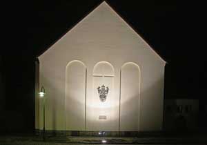 Die sanierte katholische Kirche in Wilsdruff