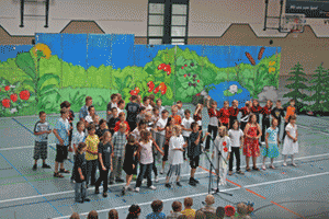 Die Abschlussgala der Grundschule Wilsdruff 2008