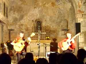 Gitarren-Duo Nassler und Schneider in der Jacobikirche