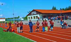 Die Mini-Paralympics in Wilsdruff